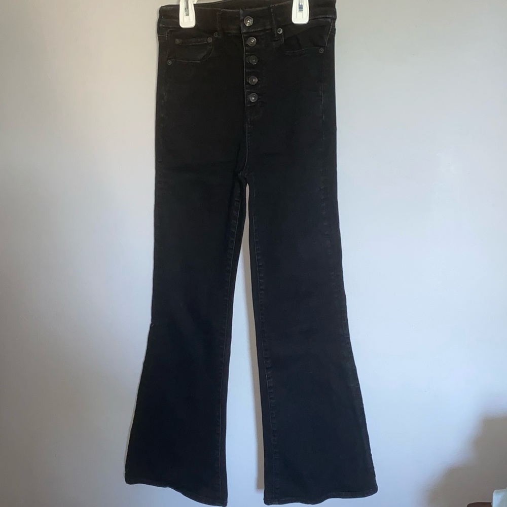 American Eagle Curvy Highest Rise Flare Jeans
